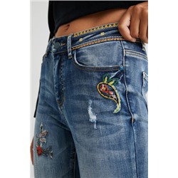 Pantalón vaquero skinny tobillero