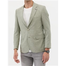 Açık Yeşil Ekstra Slim Fit Blazer Ceket