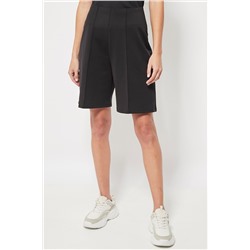Bermudas con cintura alta Negro