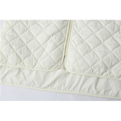 Женский длинный тонкий хлопковый жилет с капюшоном