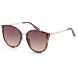 Guess  Factory Women's Brown Round Sunglasses