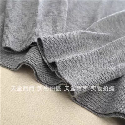 Мужской пуловер из тонкой шерстяной пряжи  Theor*y