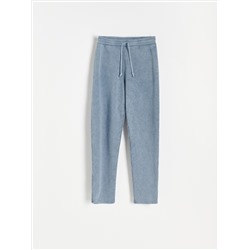 Jogger aus dickem Jersey