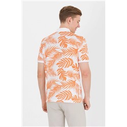 Erkek Kiremit Polo Yaka Tişört