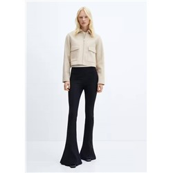 Mang*o ♥️ новинка 2024✔️ однотонная куртка с лацканами и большим карманом.. экспорт✔️ цена на оф сайте выше 7000