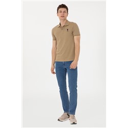 Erkek Mavi Straight Fit Jean Pantolon