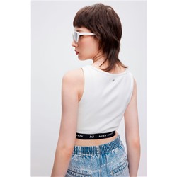 Camiseta corta Crudo