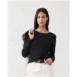 Timeless Long-Sleeve Crew-Neck T-Shirt