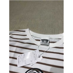 Футболка в полоску SC с короткими рукавами