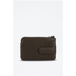 Monedero Badge Marrón