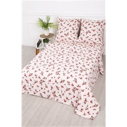 Постельное белье Розы прованс полисатин, наволочки 70х70см