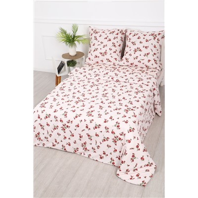 Постельное белье Розы прованс полисатин, наволочки 70х70см