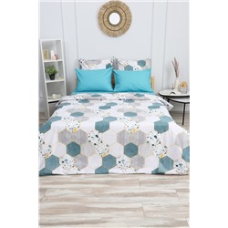 Пододеяльник поплин Соты