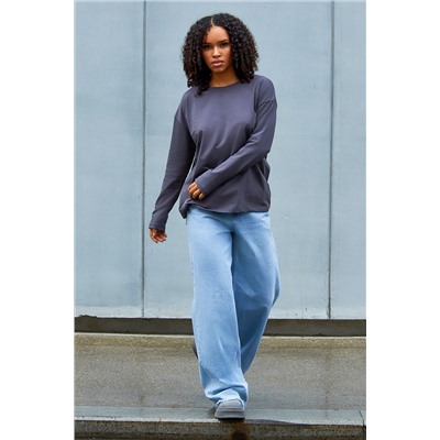 Лонгслив Лонг-оверсайз