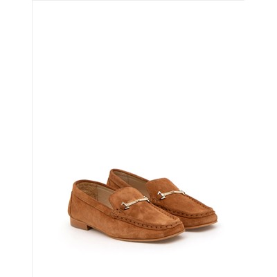 Taba Süet Deri Loafer