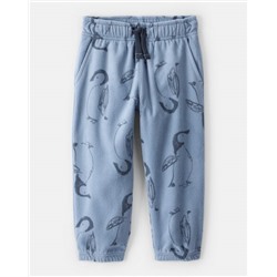 OshKosh B'gosh    Toddler Boy Penguin Fleece Joggers - Blue