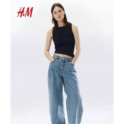 Базовая майка в рубчик 17 цветов Н*М