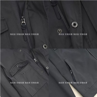 Мужская куртка ветровка из плотной водонепроницаемой саржевой ткани, экспорт  C*&*A