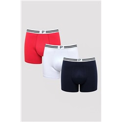 Penti Erkek Pamuklu Renkli 3lü Boxer