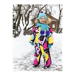 Комбинезон 8з1421 желтый/розовый #289077