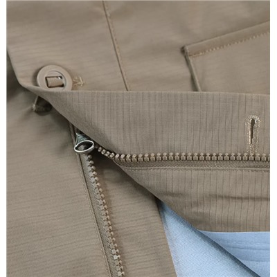 Мужская водоотталкивающая куртка с капюшоном ЛАКОСТ*Е