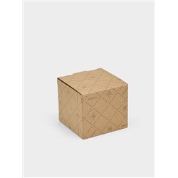 Сахарница, 9,5 см, 260 мл, керамика, бежево-голубая, в крапинку, Azurro