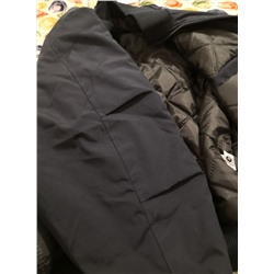 Мужская зимняя стеганая куртка с хлопковой подкладкой на двойной молнии