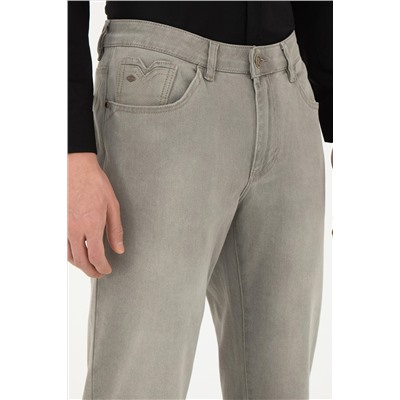 Erkek Gri Jean Pantolon