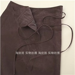 Женская юбка на запах с ассиметричной подолом  ЗАР*А