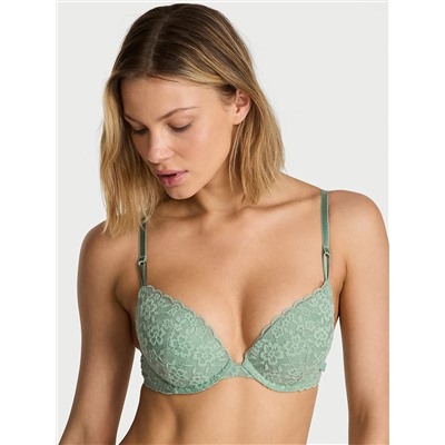 Victoria's Secret Sexy Tee Lacie Lace-Up Push-Up Bra