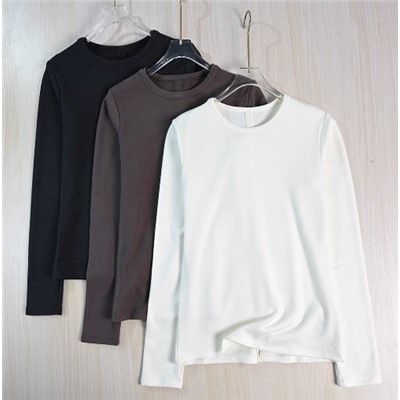 Женская футболка из плотного и мягкого флиса с начесом