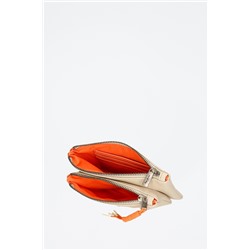 Monedero Bea Beige y naranja