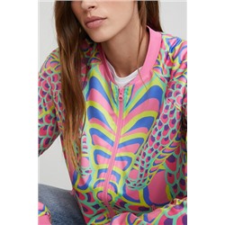 Chaqueta sudadera serpiente