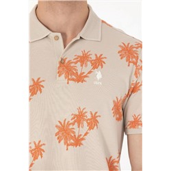 Erkek Taş Polo Yaka Tişört