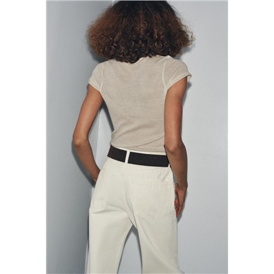 WOOL SHORT SLEEVE T-SHIRT