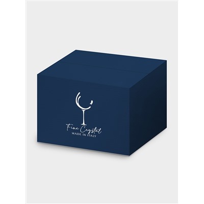 Набор стаканов для виски, 6 пр, 365 мл, Gemma, платина