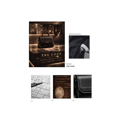 Сумка Lanotti THE CODE 9252к/кофе(2)