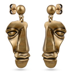 Серьги (покрытие: песочное золото)