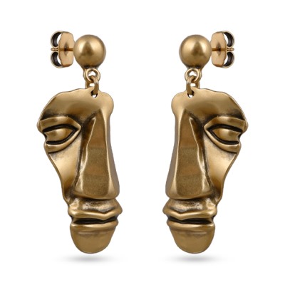 Серьги (покрытие: песочное золото)