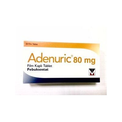 ADENURIC 80 MG 28 FILM KAPLI TABLET febuksostat