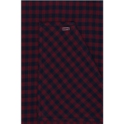 Kız Çocuk Lacivert Dokuma Elbise