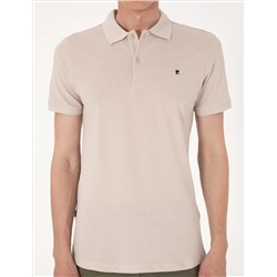 Taş Slim Fit %100 Pamuk Polo Yaka Basic Tişört