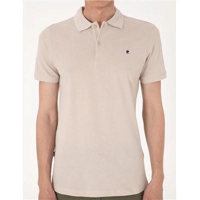Taş Slim Fit %100 Pamuk Polo Yaka Basic Tişört