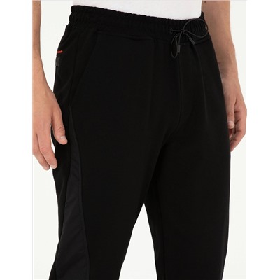 Siyah Slim Fit Eşofman Altı