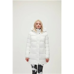 Bad Bear Nikita Puffer Off-White Beyaz Kapüşonlu Kadın Mont