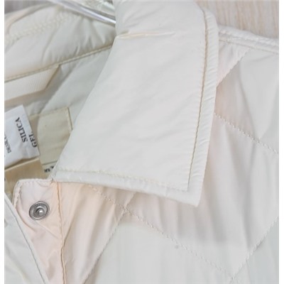 Элегантное двубортное шерстяное пальто