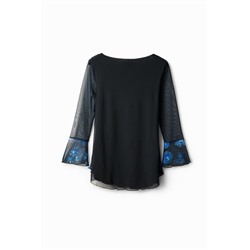Camiseta avolantada mandalas