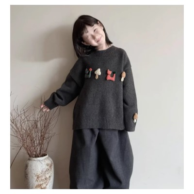 Свитер для девочек. Тренд 2026