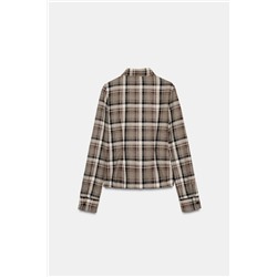 CHECKED FITTED SHIRT