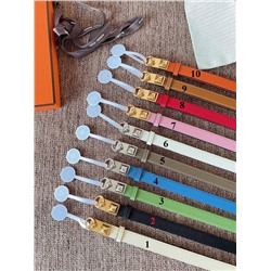 Женский тонкий ремень  Herme*s Kell*y 🧡